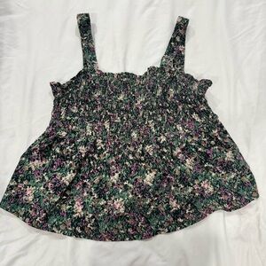 Women’s Size L Peblem Style Tank Top Flowy Shirt | Great for Vacationo